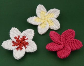 Plumeria CROCHET PATTERN digital PDF file download