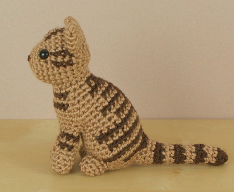 PDF AmiCats Tabby Cat amigurumi cat CROCHET PATTERN digital Etsy