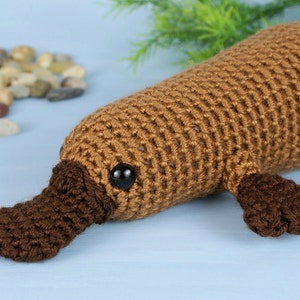 Platypus amigurumi CROCHET PATTERN digital PDF file download