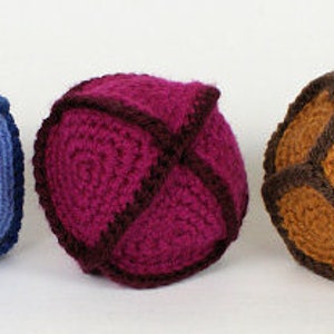 Gaming Dice CROCHET PATTERNS digital PDF file download, six Geometric Patterns for rpg gamers image 6