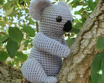 Koala amigurumi CROCHET PATTERN digital PDF file download