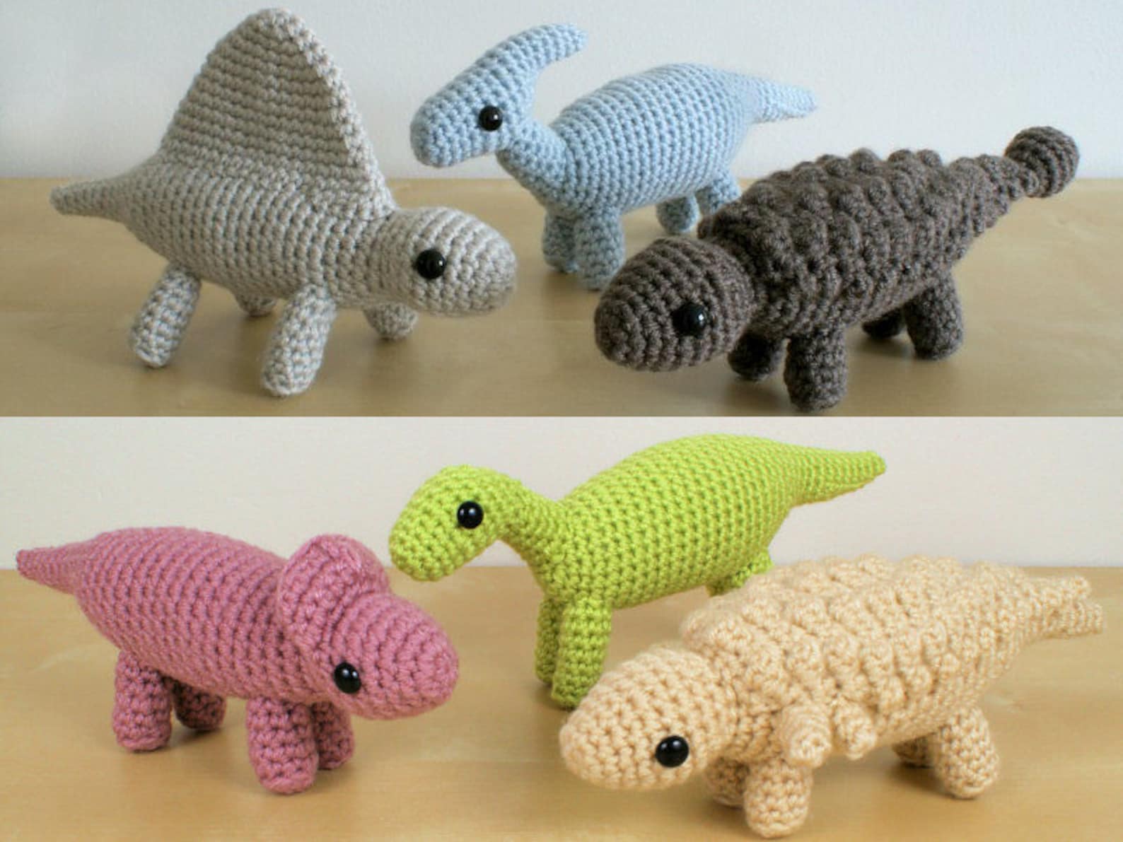 PDF Ankylosaurus amigurumi dinosaur CROCHET PATTERN digital Etsy