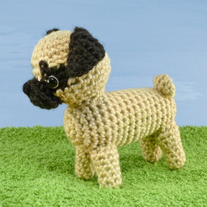 Special Deal AmiDogs Set 4 Chihuahua, Pug, Miniature Pinscher 3 amigurumi dog CROCHET PATTERNS digital PDF file download image 5