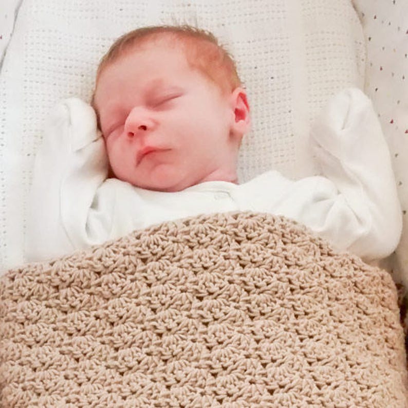 Twisttrim Baby Blanket Crochet Pattern CROCHET PATTERN Etsy