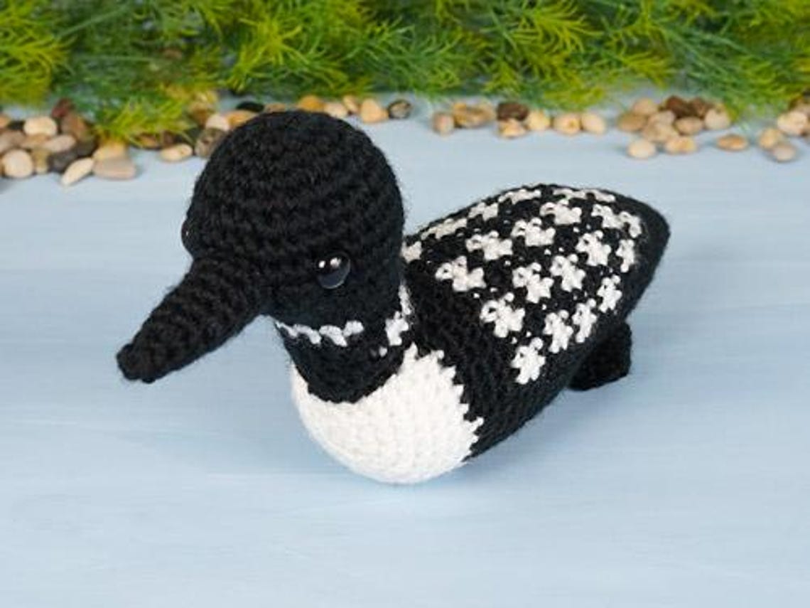 Loon Amigurumi Bird CROCHET PATTERN Digital PDF File Download - Etsy
