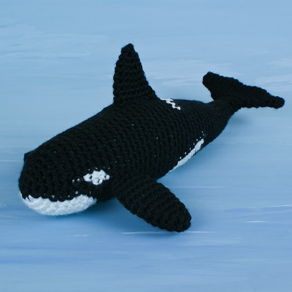 Orca (Killer Whale) amigurumi CROCHET PATTERN digital PDF file download