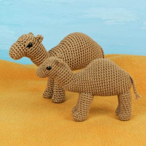 Camel amigurumi CROCHET PATTERN digital PDF file download