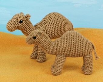 Camel amigurumi CROCHET PATTERN digital PDF file download
