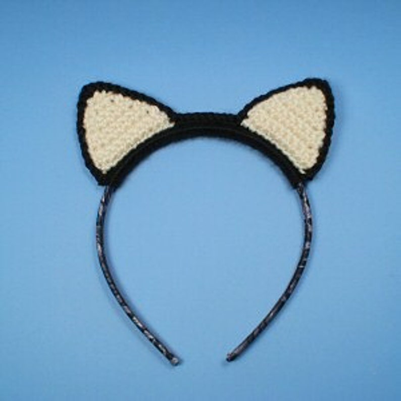 Animal Ears CROCHET PATTERN digital PDF file download for hairbands and hats 画像 3