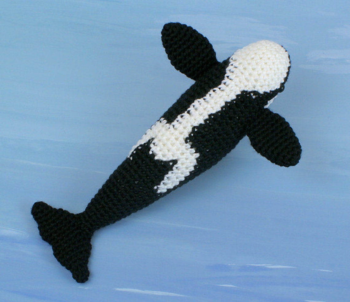 PDF Orca Killer Whale amigurumi CROCHET PATTERN digital file Etsy