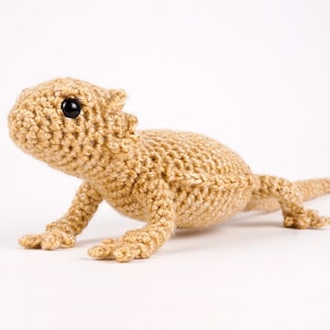 Bearded Dragon lizard amigurumi CROCHET PATTERN digital PDF file download image 4