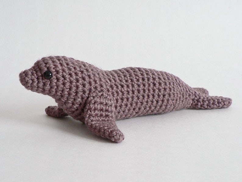 AquaAmi Sea Lion amigurumi CROCHET PATTERN digital PDF file download Bild 6