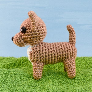 Special Deal AmiDogs Set 4 Chihuahua, Pug, Miniature Pinscher 3 amigurumi dog CROCHET PATTERNS digital PDF file download image 4