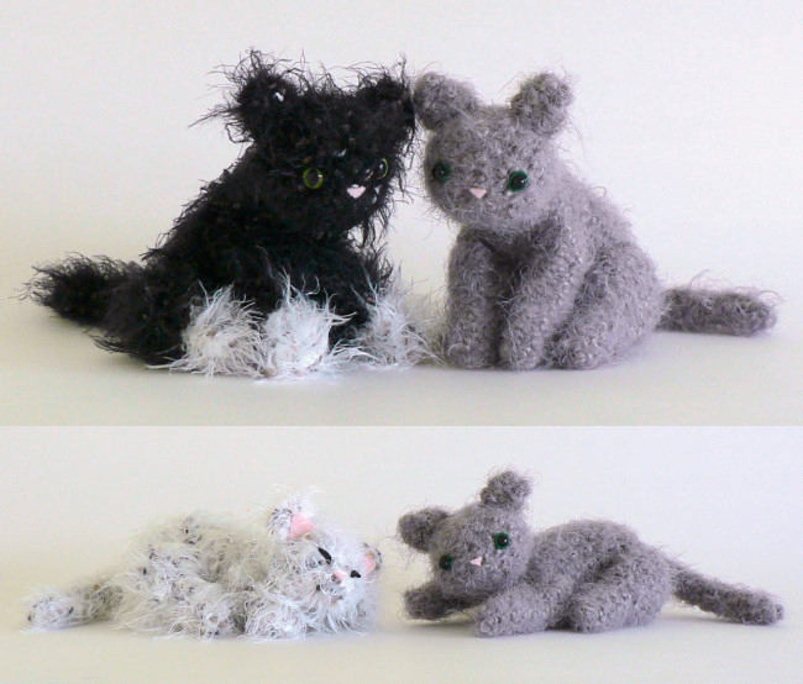 Волшебная кошечка my fuzzy. Crochet pattern Kitty Amigurumi. Fuzzy Cat.