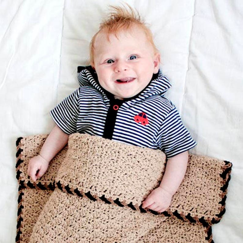 Twisttrim Baby Blanket Crochet Pattern CROCHET PATTERN Etsy