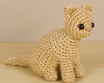 AmiCats Persian Cat - amigurumi cat CROCHET PATTERN digital PDF file download