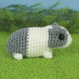 Baby Guinea Pigs four amigurumi guinea pig CROCHET PATTERNS digital PDF file download image 9