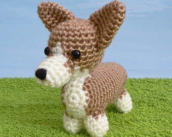AmiDogs Corgi amigurumi dog CROCHET PATTERN digital PDF file download