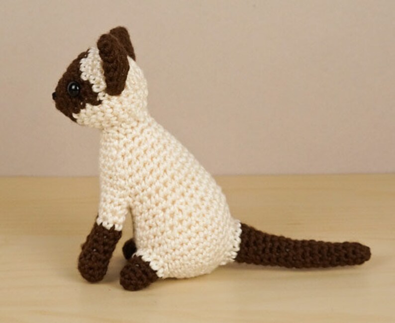 PDF AmiCats Siamese Cat amigurumi cat CROCHET PATTERN Etsy