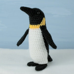 Emperor Penguin amigurumi CROCHET PATTERN digital PDF file download