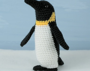 Emperor Penguin amigurumi CROCHET PATTERN digital PDF file download