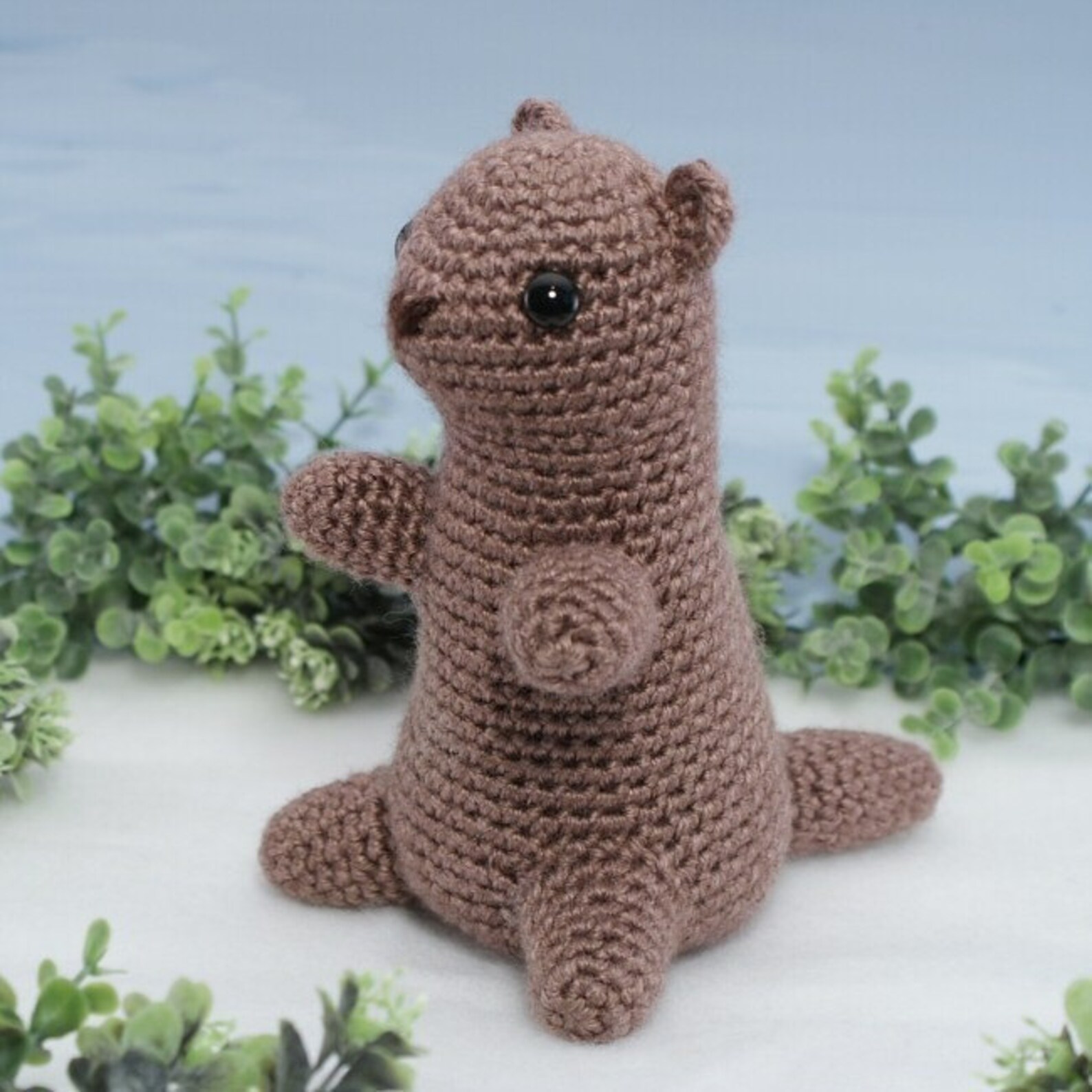 Groundhog woodchuck Marmot Amigurumi CROCHET PATTERN Etsy