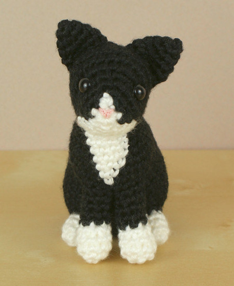 Amicats Tuxedo Cat Amigurumi Cat CROCHET PATTERN Digital PDF Etsy