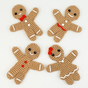 Gingerbread Man amigurumi CROCHET PATTERN digital PDF file download image 10