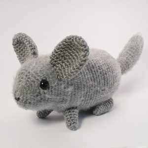 Chinchilla amigurumi CROCHET PATTERN digital PDF file download