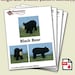 Black Bear Amigurumi CROCHET PATTERN Digital PDF File Download - Etsy