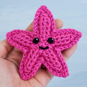 Starfish Collection four CROCHET PATTERNS digital PDF file download image 7