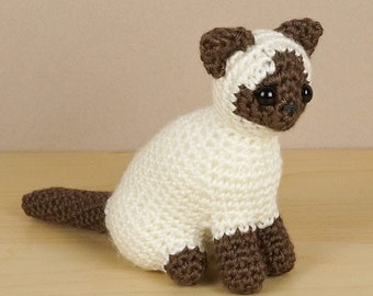 AmiCats Himalayan Cat - amigurumi cat CROCHET PATTERN digital PDF file download
