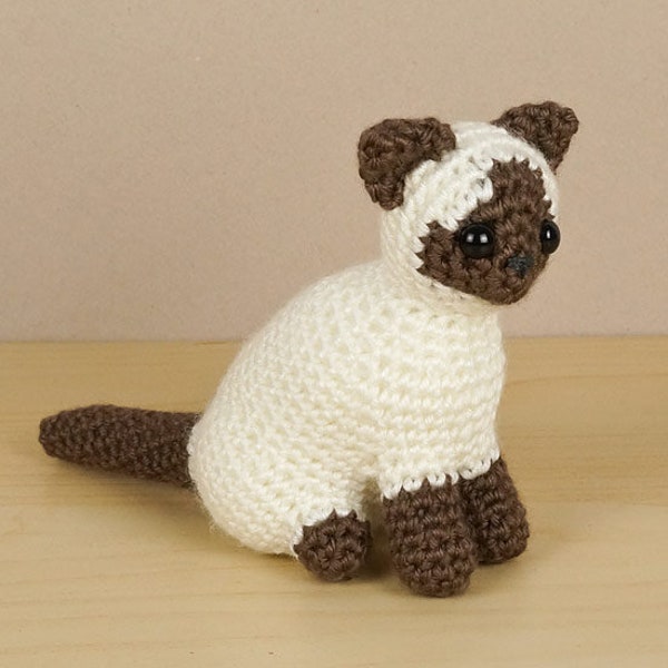 AmiCats Himalayan Cat - amigurumi cat CROCHET PATTERN digital PDF file download