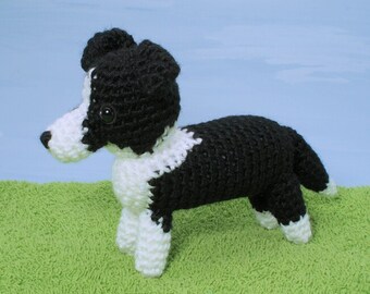 AmiDogs Border Collie amigurumi CROCHET PATTERN digital PDF file download