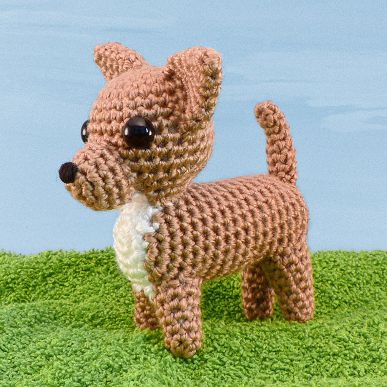 AmiDogs Chihuahua amigurumi dog CROCHET PATTERN digital PDF file download image 4