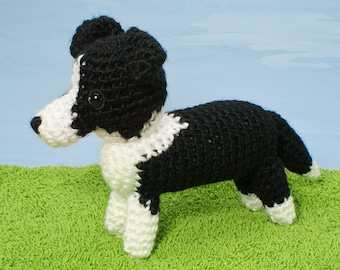 AmiDogs Border Collie amigurumi CROCHET PATTERN digital PDF file download