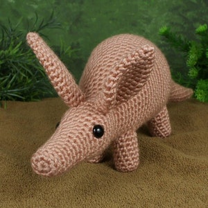 Aardvark amigurumi CROCHET PATTERN digital PDF file download