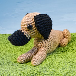 AmiDogs Great Dane amigurumi dog CROCHET PATTERN digital PDF file download