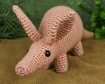 Aardvark amigurumi CROCHET PATTERN digital PDF file download