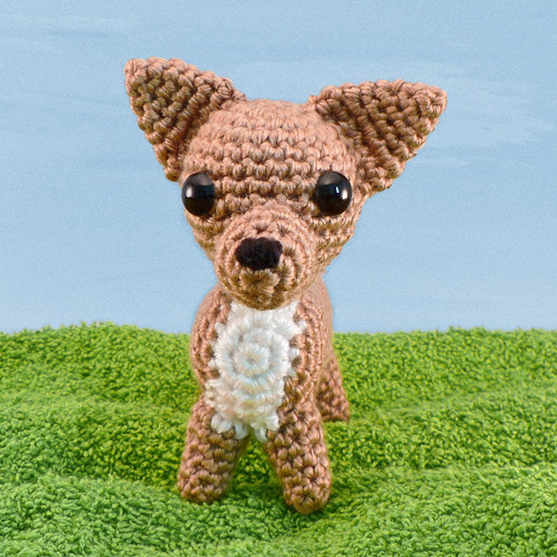 AmiDogs Chihuahua amigurumi dog CROCHET PATTERN digital PDF file download image 5