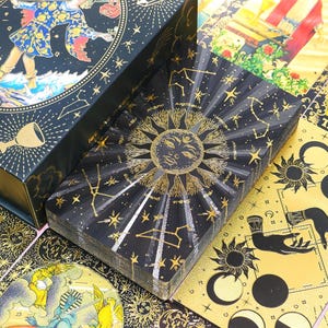 Waterproof Tarot deck * Gold foil Tarot * Tarot cards * 78 Rider–Waite Tarot