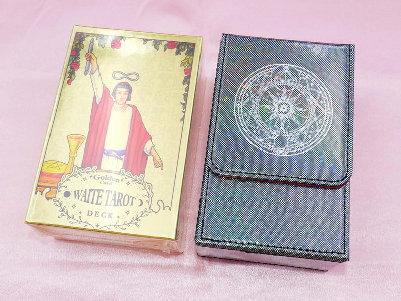 Waterproof Tarot Deck * Gold Foil Tarot * Holographic * Tarot Cards ...