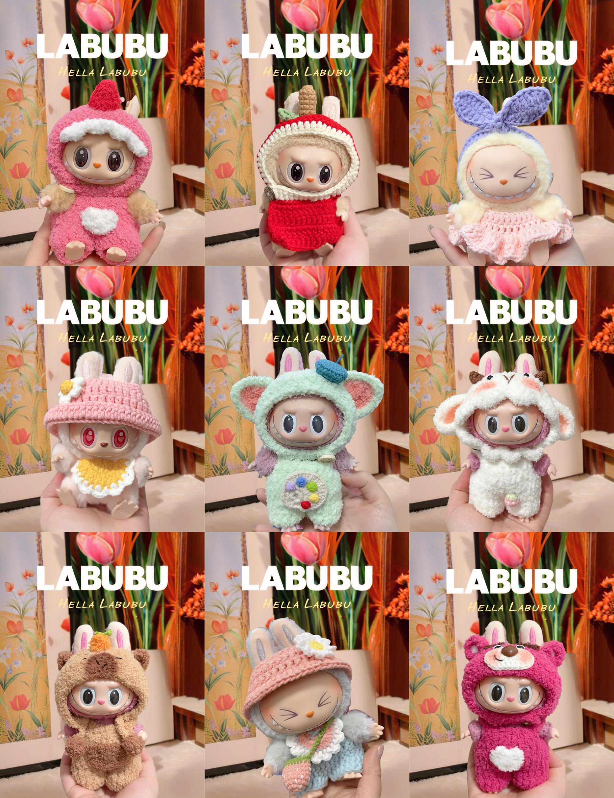 LABUBUラベンダーウサギコスチュームぬいぐるみ （Amazon.co.jp