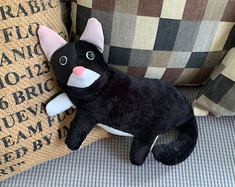 Pattern and tutorial cat cuddly toy
