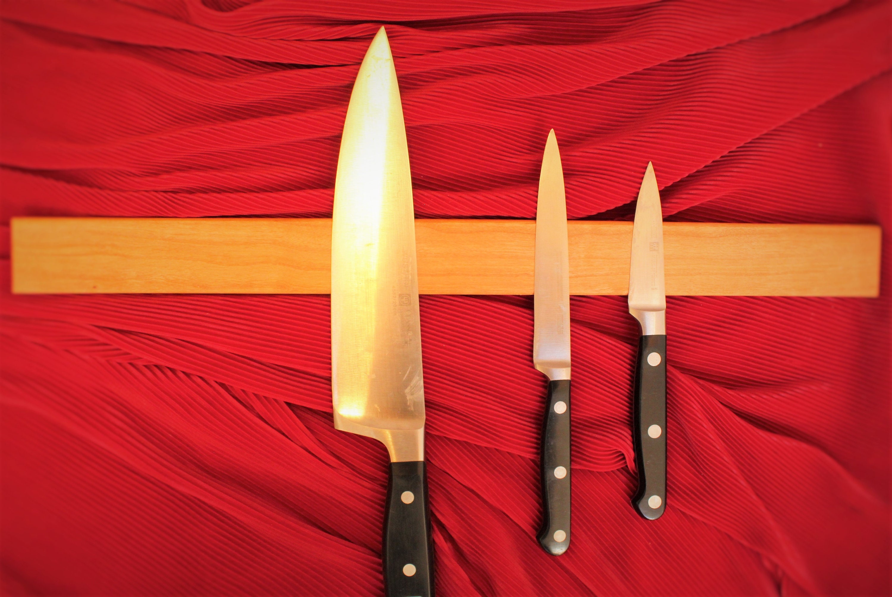 Knife Holder/Rack Swedish Design Handmade Cherry Etsy