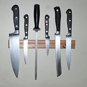 12&quot; Hardwood Magnetic Knife Rack
