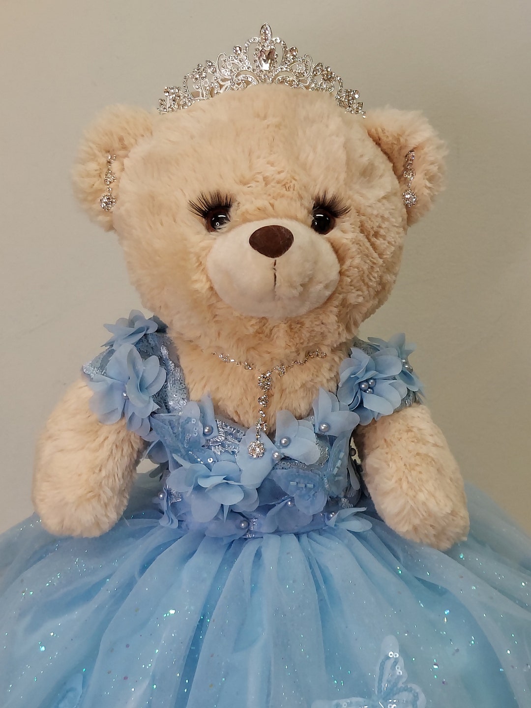 Quinceanera/ Sweet 16 Teddy Baby Blue (please Ask for