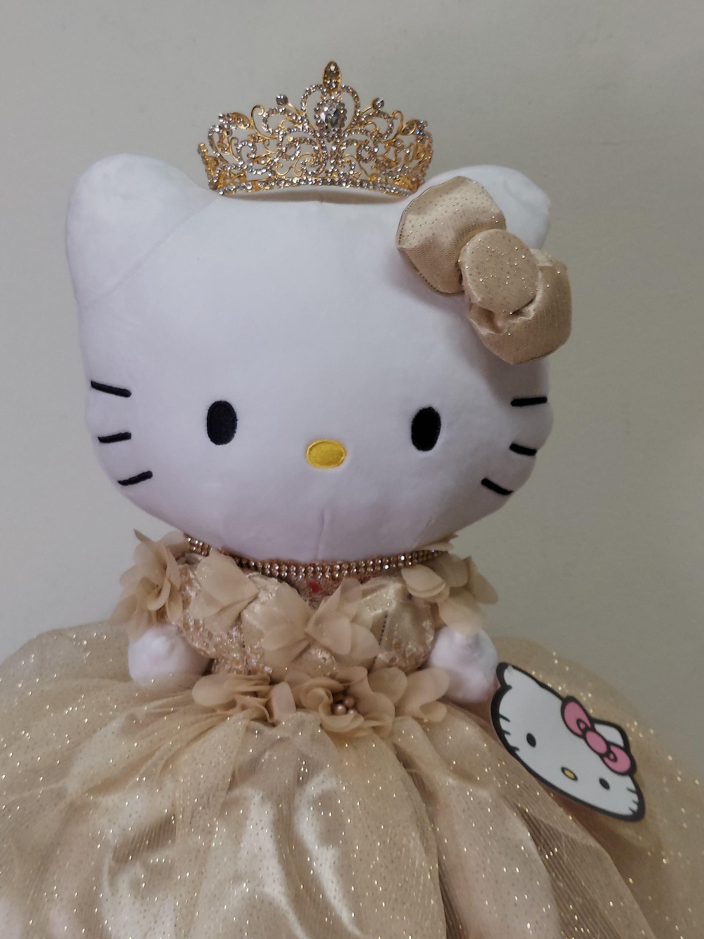 hello Kitty ウェディングドール ティアラ付き Muñeca Hello Kitty Para Quinceañera/dulces 16 - Etsy