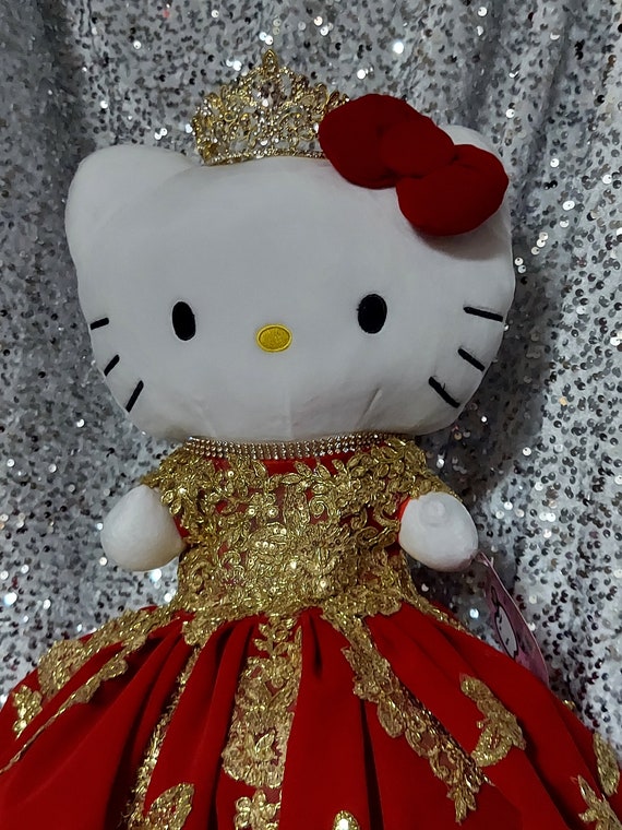 超激レア☆HELLO KITTY 300体限定☆パラソル ドール☆2000 Quinceanera/sweet 16 Hello Kitty Doll. Custom Dress With Velvet