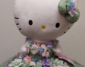 Quinceanera/sweet 16 Hello Kitty Doll. Custom Dress. - Etsy